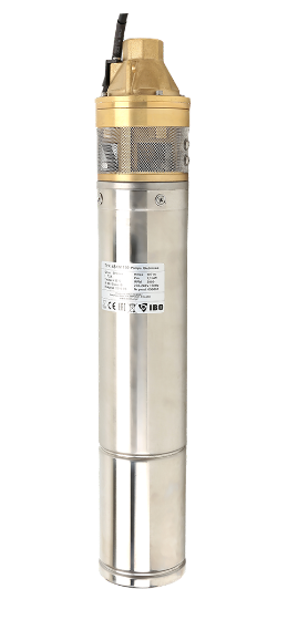 Скважинный насос IBO 4SKM200 INOX 15 метров кабеля